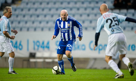  Tord Holmgren, IFK Göteborg mot Tore Cervin och Mattias Thylander, Malmö FF