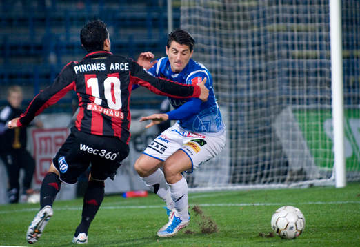 Yousef Fakhro, Trelleborg, och Pablo Pinones Arce,