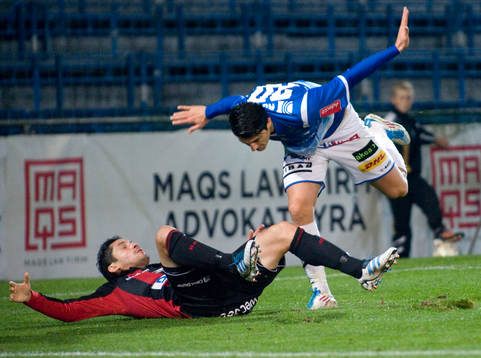 Yousef Fakhro, Trelleborg, och Pablo Pinones Arce,