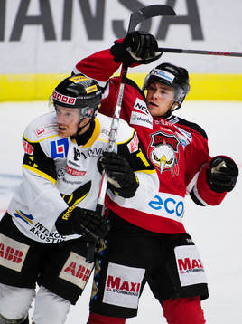 Mads Bödker, Malmö Redhawks, Jonte Berg, Västerås