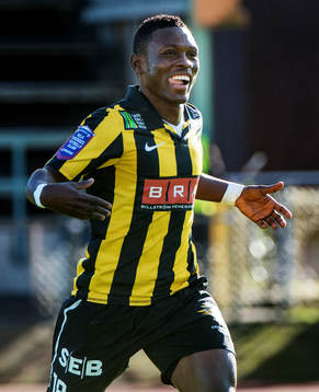 Waris Majeed, Häcken, jublar