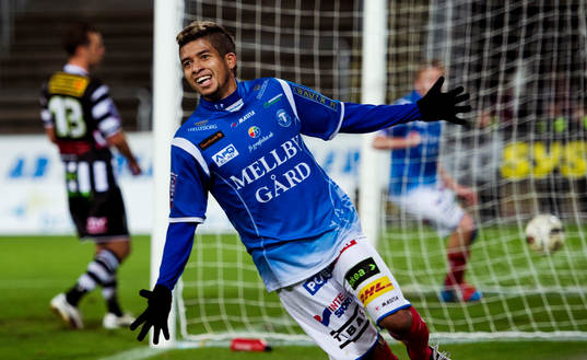  Thiago Pinto Borges, Trelleborg jublar.