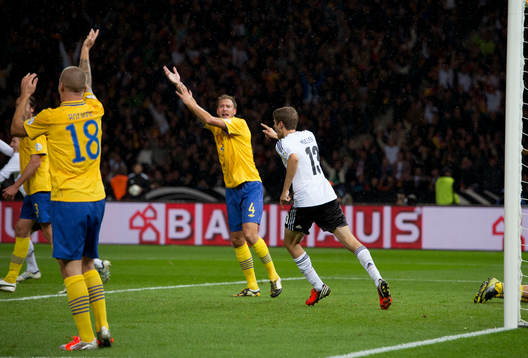  Thomas MUELLER, Tyskland, jublar.