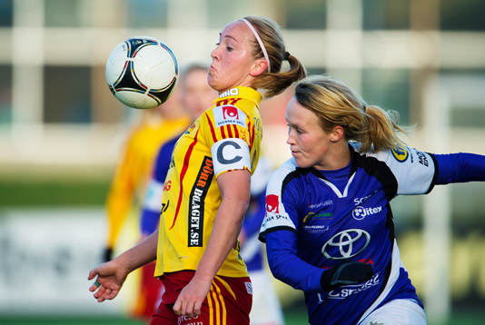 Karin Lissel, Tyresö, och Fridolina Rolfö, Jitex