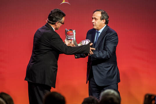 Hemlut Sandrock, ordförande Tyska fotbollsförbundet,