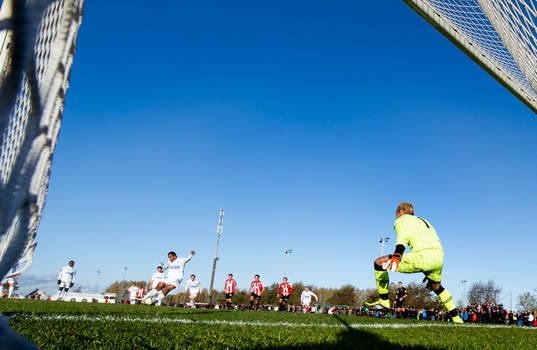 Alvaro Santos, Helsingborg slår in en straff till 1-1