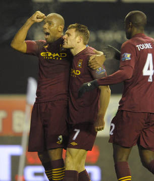 l - Wigan Athletic v Manchester City - Barclays Premier