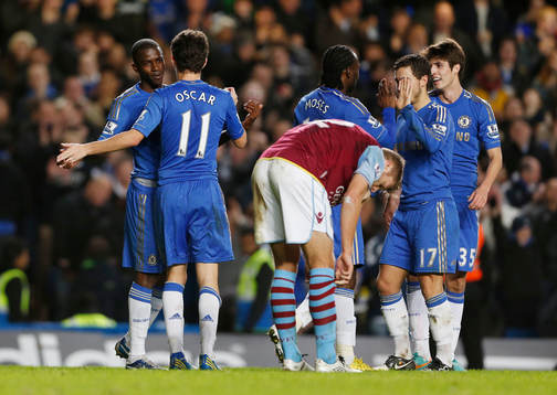 l - Chelsea v Aston Villa - Barclays Premier League -