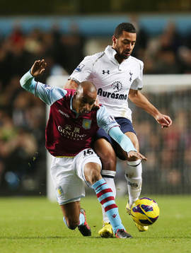 l - Aston Villa v Tottenham Hotspur - Barclays Premier