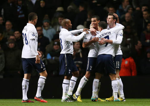 l - Aston Villa v Tottenham Hotspur - Barclays Premier