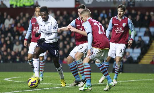 l - Aston Villa v Tottenham Hotspur - Barclays Premier