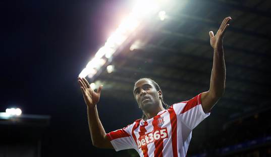  Football - Stoke City v Southampton - Barclays Premier League  - The Britannia Stadium - 29/12/12 Cameron Jerome celebrates