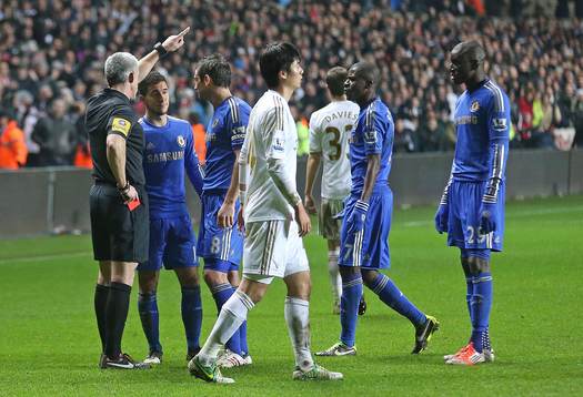 Football - Swansea City v Chelsea - Capital One Cup Semi