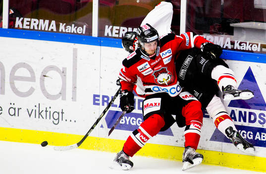 Stefan Lassen, Malmö Redhawks, trycker upp, Calle Rosén,