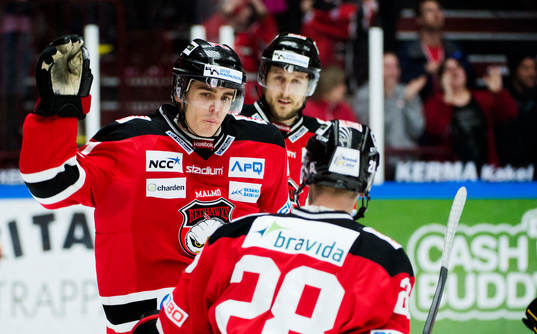 Henrik Hetta, Malmö Redhawks, jublar