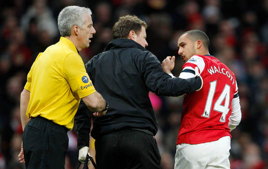 l - Arsenal v Stoke City - Barclays Premier League  -