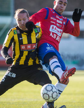 Emil Wahlström, Häcken. Ricky Yarsuvat, Örgryte