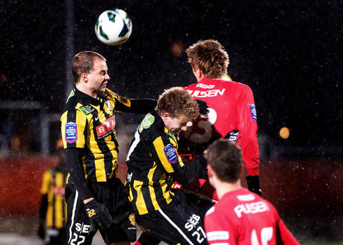 Nickduell mellan Daniel Forsell, Simon Gustafson, Häcken,