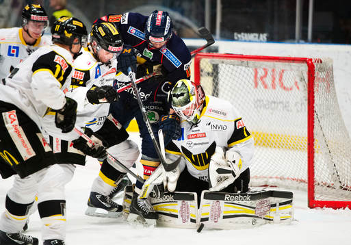 Per Helmersson och Lars Johansson, målvakt, Västerås,