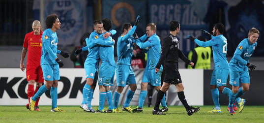 Football - Zenit St Petersburg v Liverpool - UEFA Europa