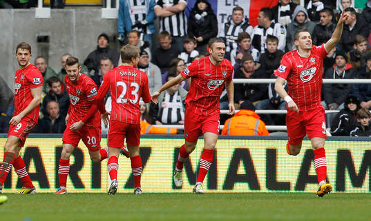 l - Newcastle United v Southampton - Barclays Premier