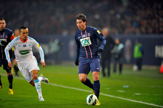  Foued KADIR / Maxwell SCHERRER - 27.02.2013 - PSG / OM - 8eme de finale - Coupe de France - 