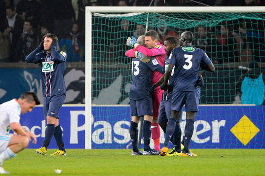  Joie PSG - 27.02.2013 - Paris Saint Germain / Marseille - 1/8Finale Coupe de France
