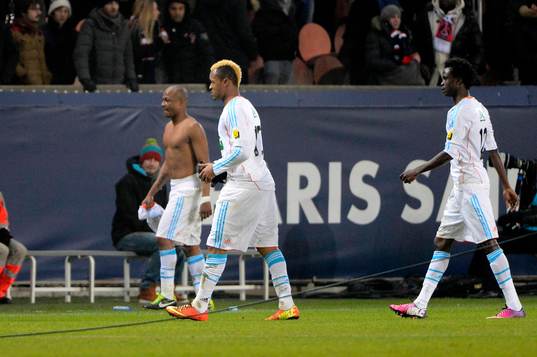  Deception OM - Jordan AYEW - 27.02.2013 - Paris Saint Germain / Marseille - 1/8Finale Coupe de France