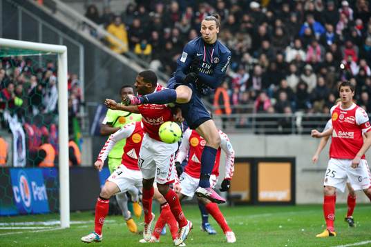 Zlatan IBRAHIMOVIC / Christopher GLOMBARD - 02.03.2013 -