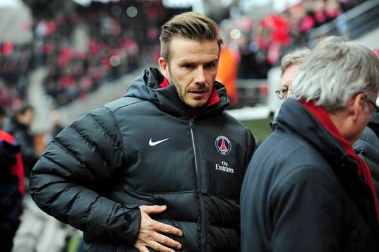 David BECKHAM - 02.03.2013 - Reims / PSG - 27e journee de