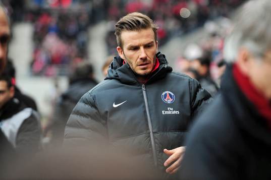 David BECKHAM - 02.03.2013 - Reims / PSG - 27e journee de