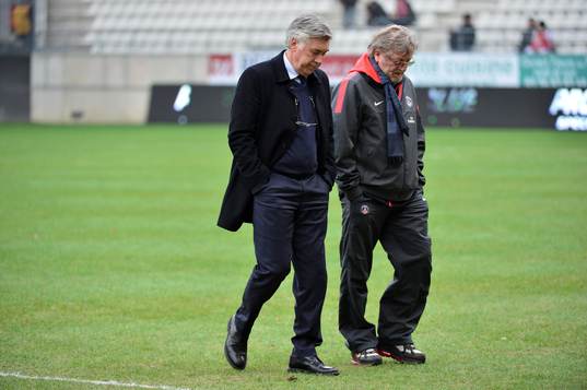 Carlo ANCELOTTI - 02.03.2013 - Reims / PSG - 27e journee de