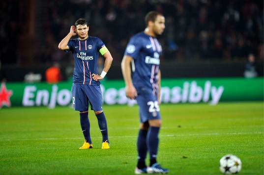 Thiago SILVA  - 06.03.2013 - Paris Saint Germain / Valence - 1/8Finale retour Champions League