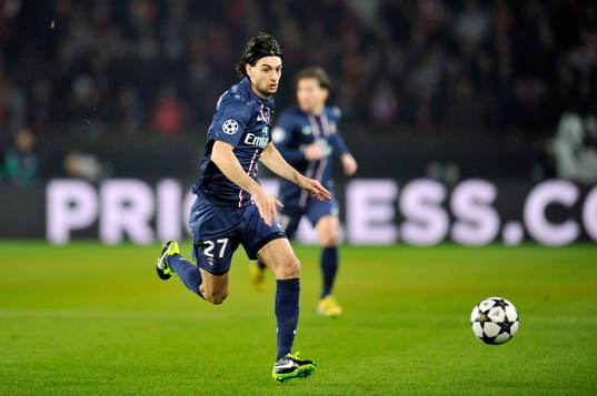  Javier PASTORE  - 06.03.2013 - Paris Saint Germain / Valence - 1/8Finale retour Champions League