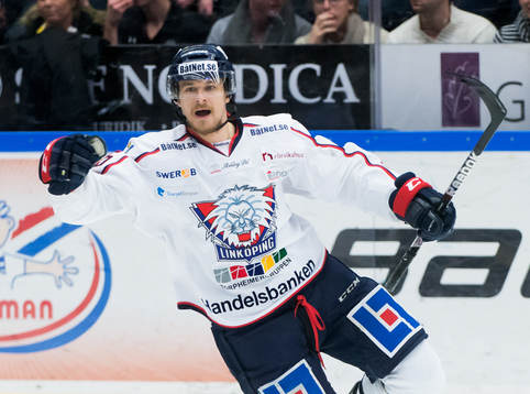 Johannes Salmonsson, Linköping, gör 0-2