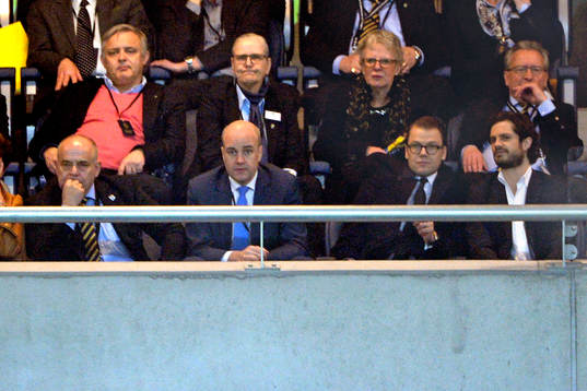 Fredrik Reinfeldt, Prins Daniel och Prins Carl Philip