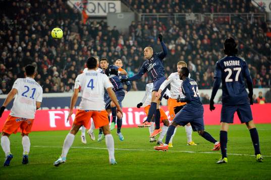 Thiago SILVA / ALEX - 29.03.2013 - Paris Saint Germain / Montpellier - 30e journee de Ligue1