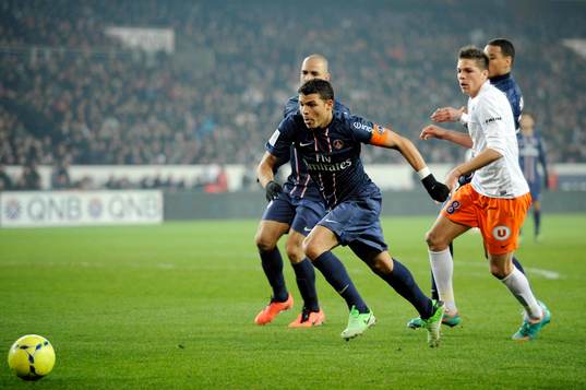  Thiago SILVA - 29.03.2013 - Paris Saint Germain / Montpellier - 30e journee de Ligue1