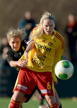  Camille Levin, Göteborg och Lisa Dahlkvist, Tyresö.