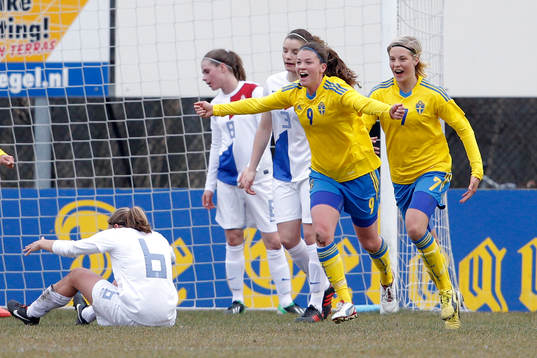Fotboll, UEFA Championship, U19, Dam, Nederländerna -