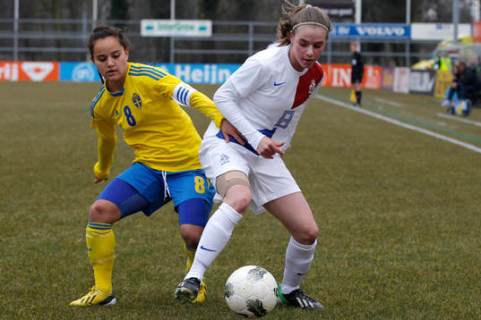 Fotboll, UEFA Championship, U19, Dam, Nederländerna -