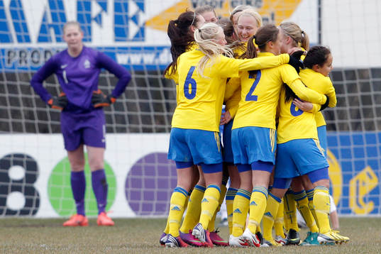 Fotboll, UEFA Championship, U19, Dam, Nederländerna -