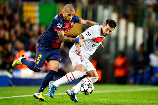 Fotboll, Champions League, kvartsfinal, Barcelona - Paris