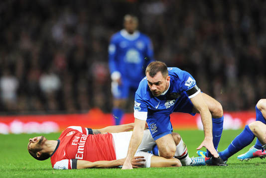 Football - Arsenal v Everton - Barclays Premier League  -