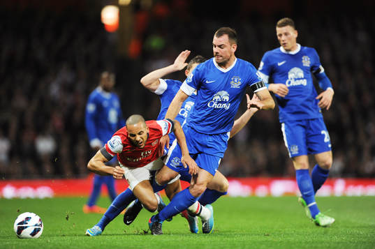 Football - Arsenal v Everton - Barclays Premier League  -