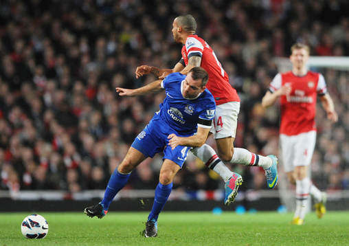 Football - Arsenal v Everton - Barclays Premier League  -