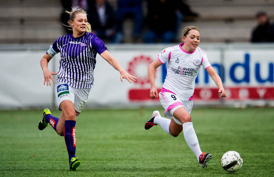 Fridolina Rolfö, Jitex BK, Elin Rubensson, LdB FC Malmö