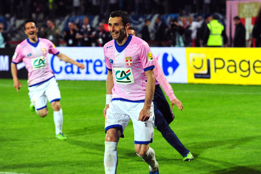  JOIE DE Cedric BARBOSA - 17.04.2013 - Evian Thonon / Paris Saint Germain - 1/4Finale Coupe de France
