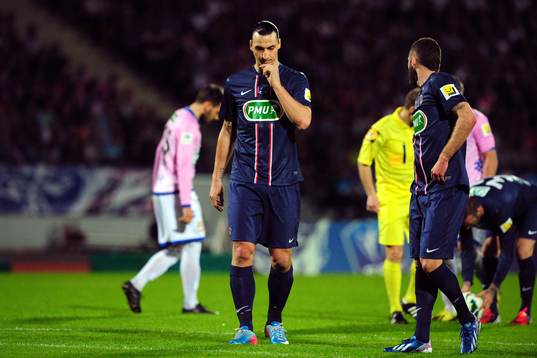  Zlatan IBRAHIMOVIC - 17.04.2013 - Evian Thonon / Paris Saint Germain - 1/4Finale Coupe de France