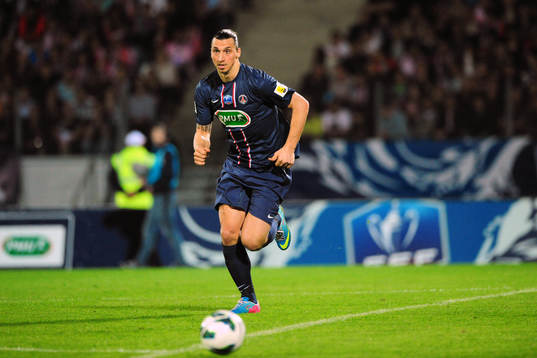  Zlatan IBRAHIMOVIC - 17.04.2013 - Evian Thonon / Paris Saint Germain - 1/4Finale Coupe de France